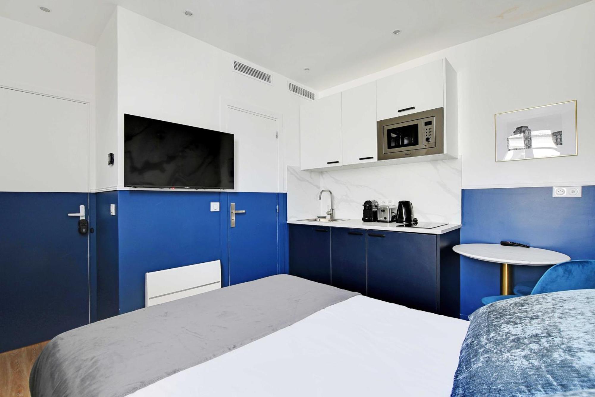 Апартаменты Modern Sutdio For 2 With A-C - Near Montmartre Париж Экстерьер фото
