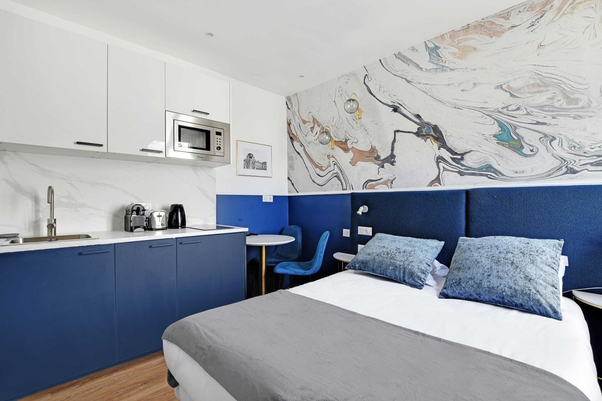 Апартаменты Modern Sutdio For 2 With A-C - Near Montmartre Париж Экстерьер фото